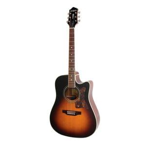 Epiphone Masterbilt DR-500MCE EMECVSNH3 Vintage SunBurst Electro Acoustic Guitar